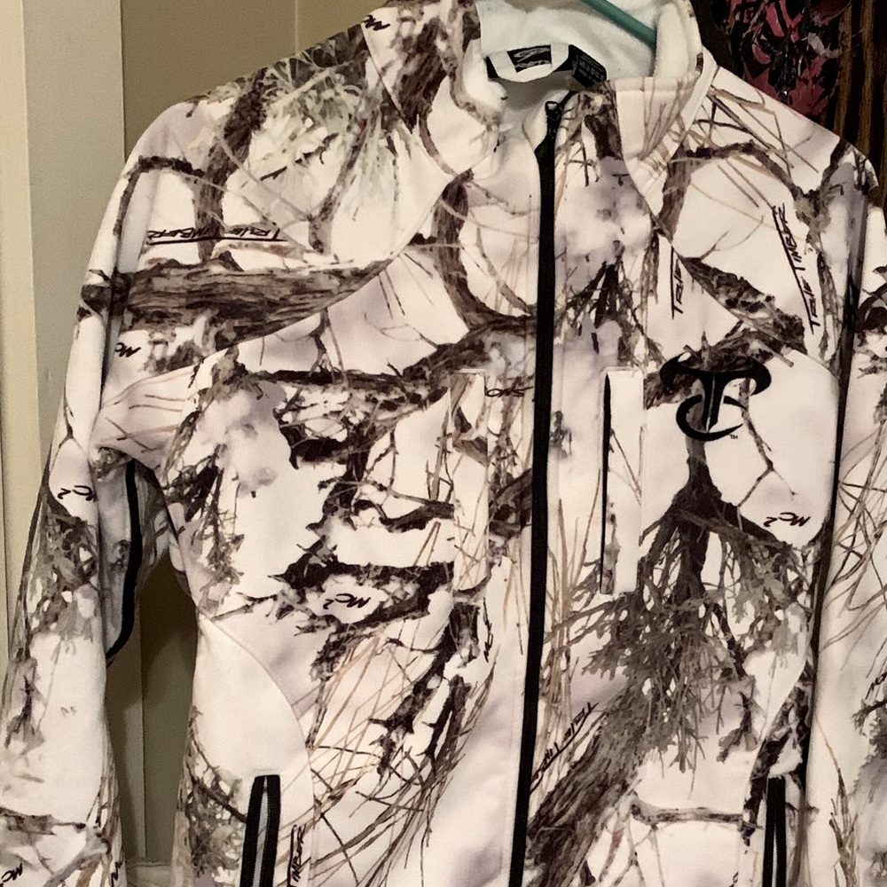 True Timber White Camouflage Jacket